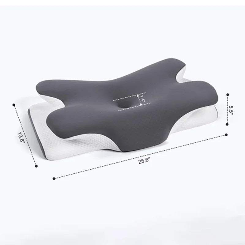 Ergonomic Butterfly Memory Sleep Pillow, Memory Foam Pillow