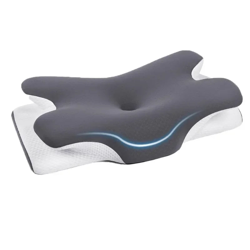 Ergonomic Butterfly Memory Sleep Pillow, Memory Foam Pillow